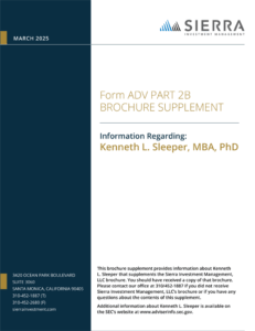 Sierra Investment Management Form ADV Part 2B (March 2025) Thumbnail